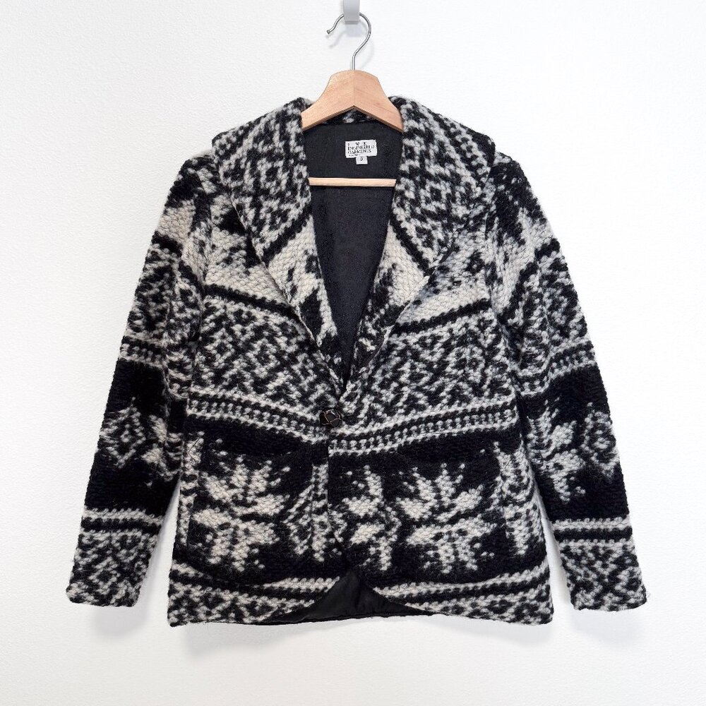 FWK Engineered Garments Shawl Collar Wool Sweater Jacket FW11 Size 0